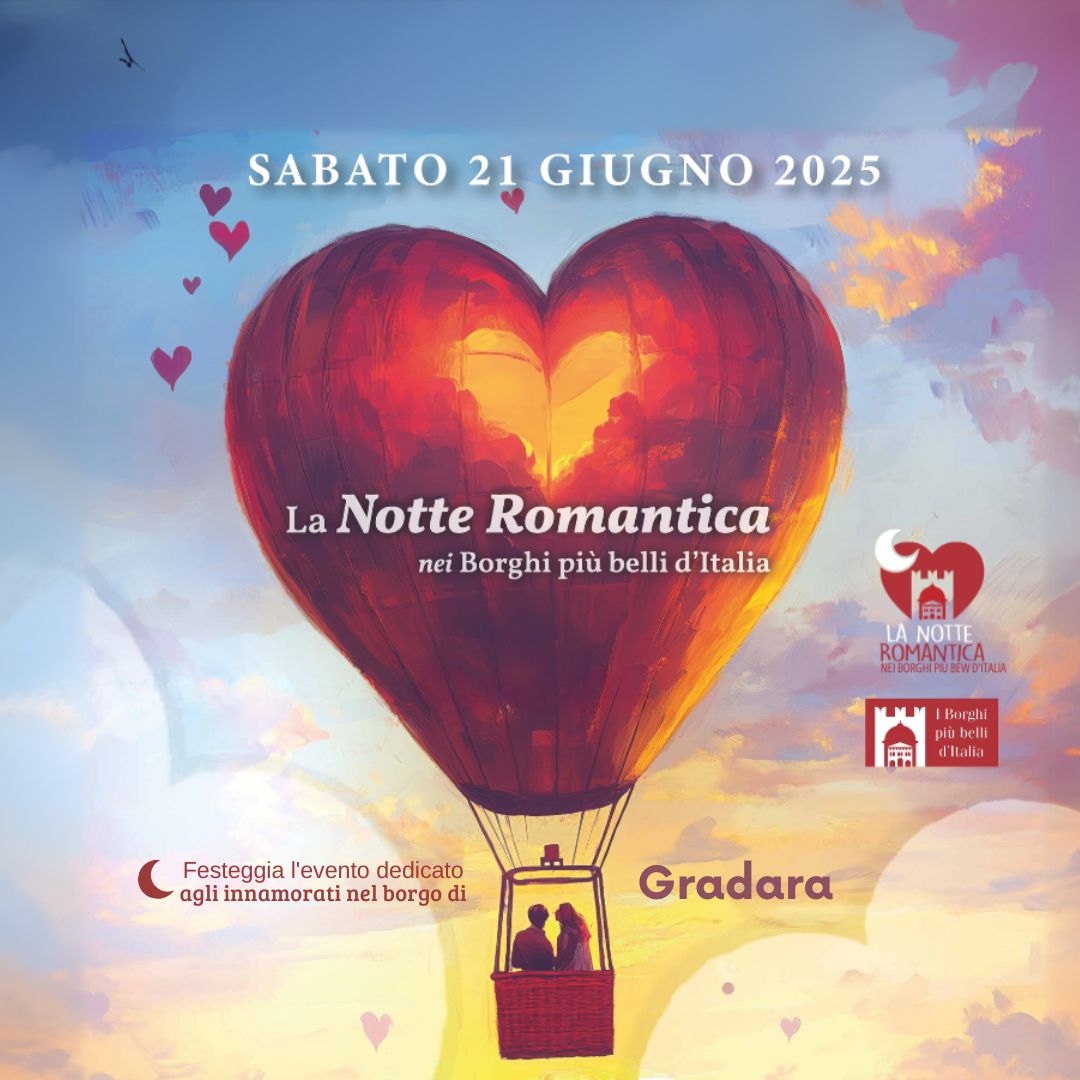 locandina dell'evento La Notte Romantica dei Borghi più belli d'Italia a Gradara